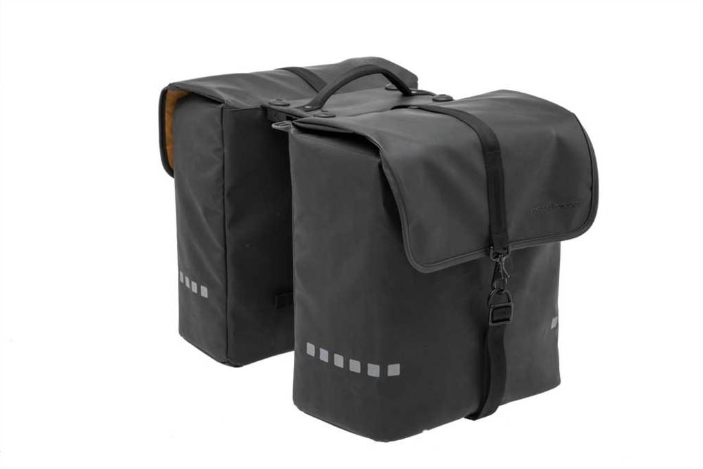 Dubbele Fietstas - New Looxs Odense Double RT - 39 Liter - Black Dubbele Fietstas - New Looxs Odense Double RT - 39 Liter - Black